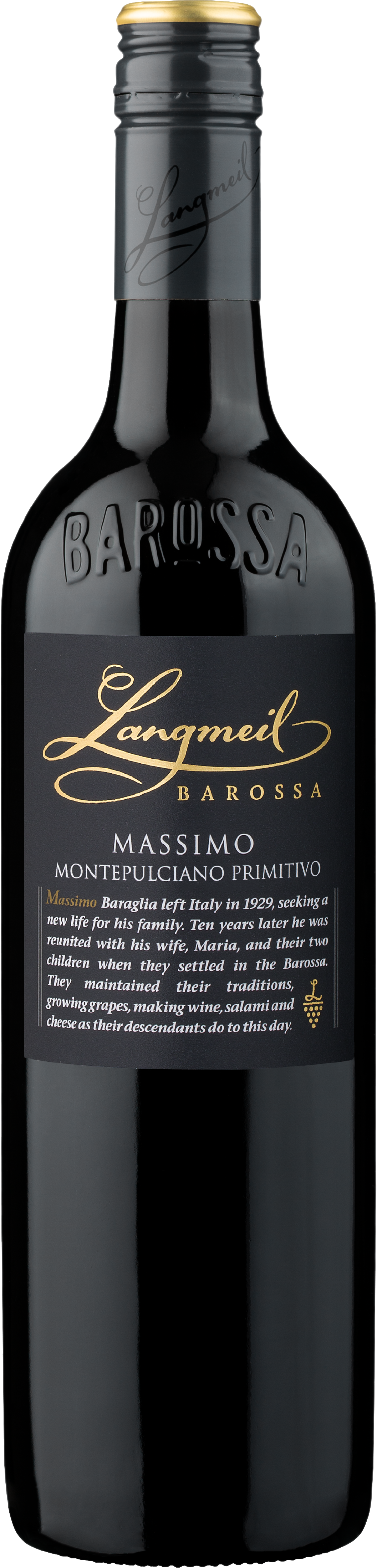 Langmeil Winery Massimo Barossa Montelpulciano Primitivo 2020